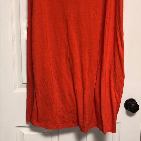 Women’s Bright Orange Maxi skirt Size M - Picture 5 of 6